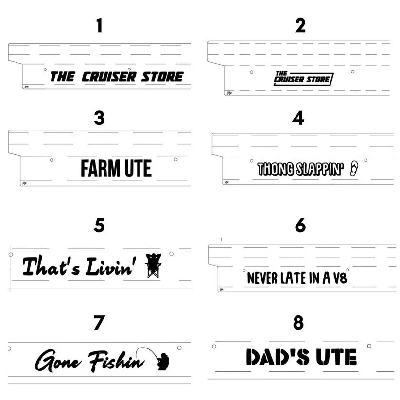 Stainless Steel Sill Trims - Suitable for use with 70 Series LandCruiser - Image 18