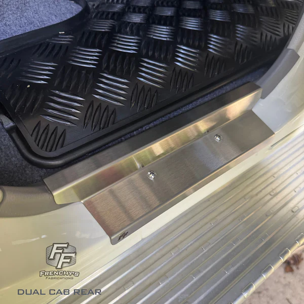 Stainless Steel Sill Trims - Suitable for use with 70 Series LandCruiser - Image 4