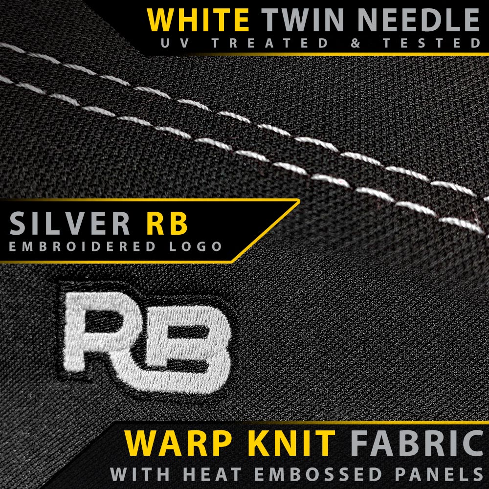 Razorback 4x4 - Toyota Landcruiser 76 Series - VDJ76R - GP6 Premium Neoprene 2x Front Seat Covers (Made to Order) - Image 32