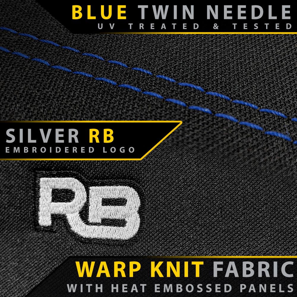 Razorback 4x4 - Toyota Landcruiser 76 Series - VDJ76R - GP4 Neoprene Rear Row Seat Covers (Available) - Image 27