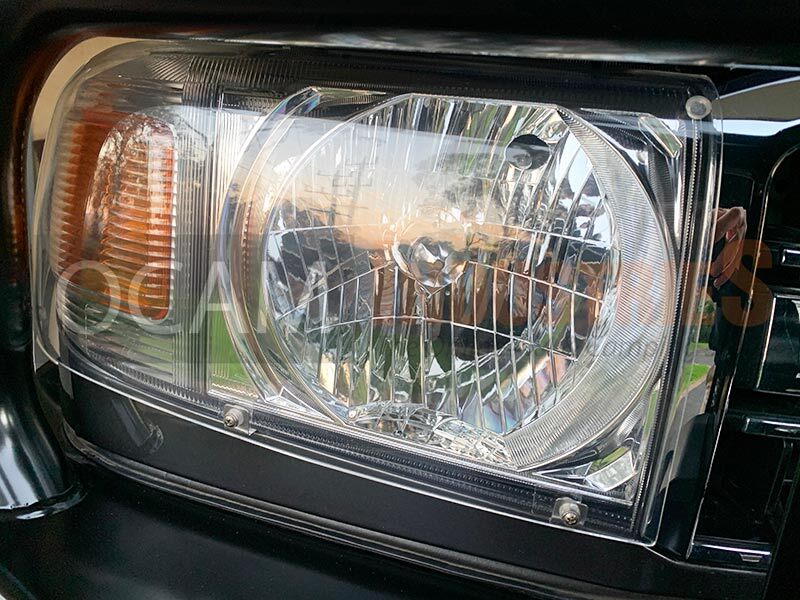 OCAM Headlight Protectors for Toyota Landcruiser 70, 76, 78, 79 Series, 2007-10/2023 - Image 3