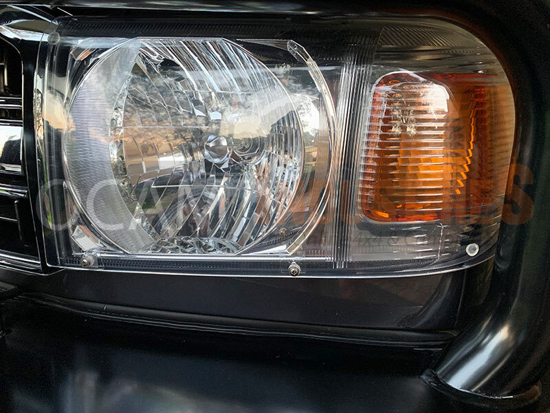 OCAM Headlight Protectors for Toyota Landcruiser 70, 76, 78, 79 Series, 2007-10/2023 - Image 5