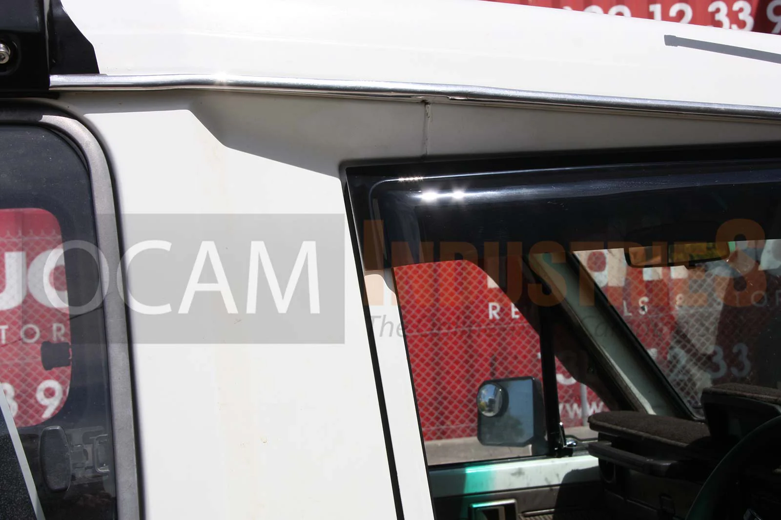 OCAM Weather Shields (2pce) - Suitable for use with Single Cab 70 75 78 Series LandCruiser PRE-2007 - Image 5