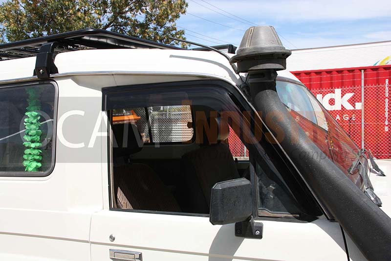 OCAM Weather Shields (2pce) - Suitable for use with Single Cab 70 75 78 Series LandCruiser PRE-2007 - Image 7
