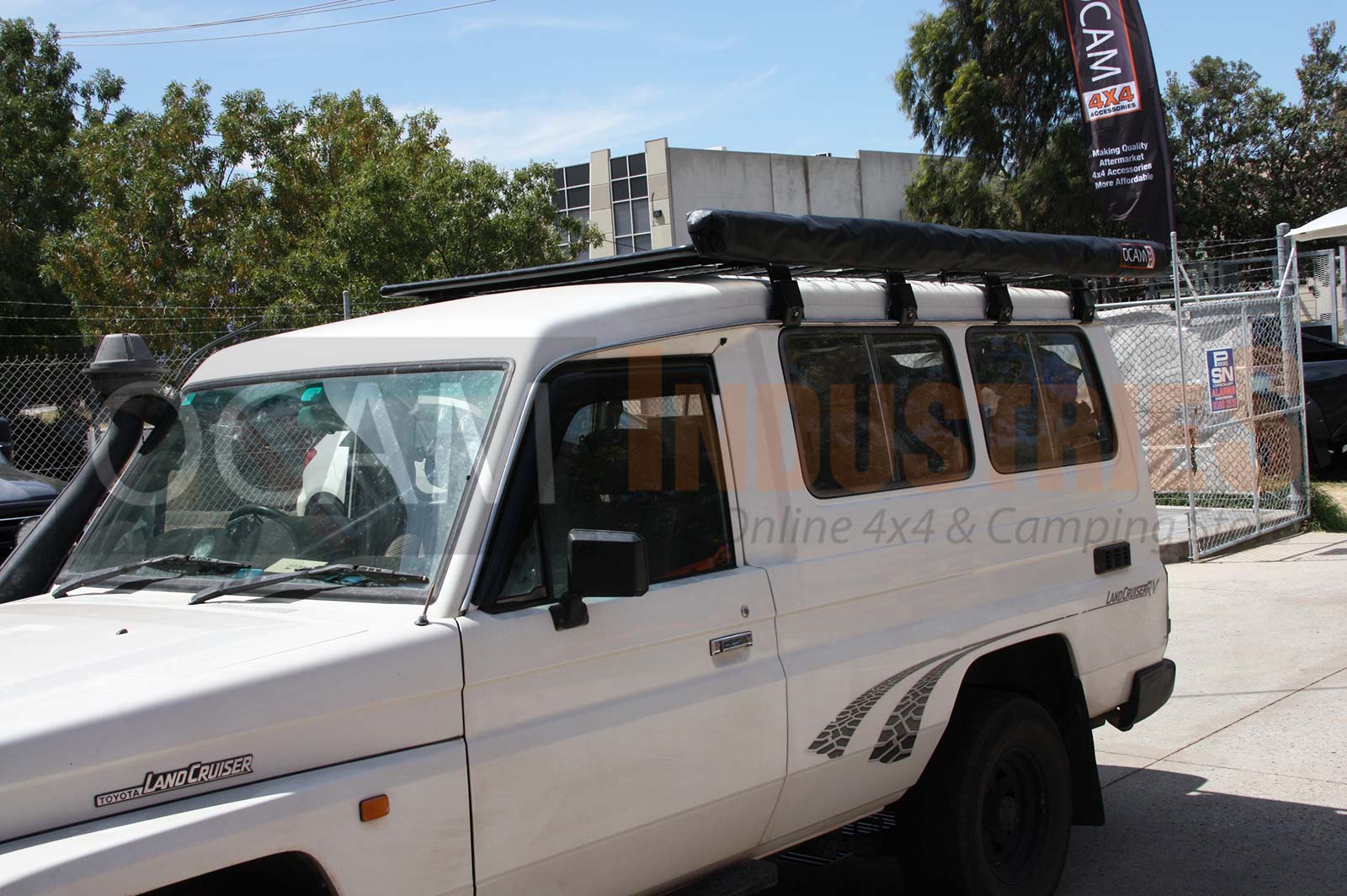 OCAM Weather Shields (2pce) - Suitable for use with Single Cab 70 75 78 Series LandCruiser PRE-2007 - Image 8