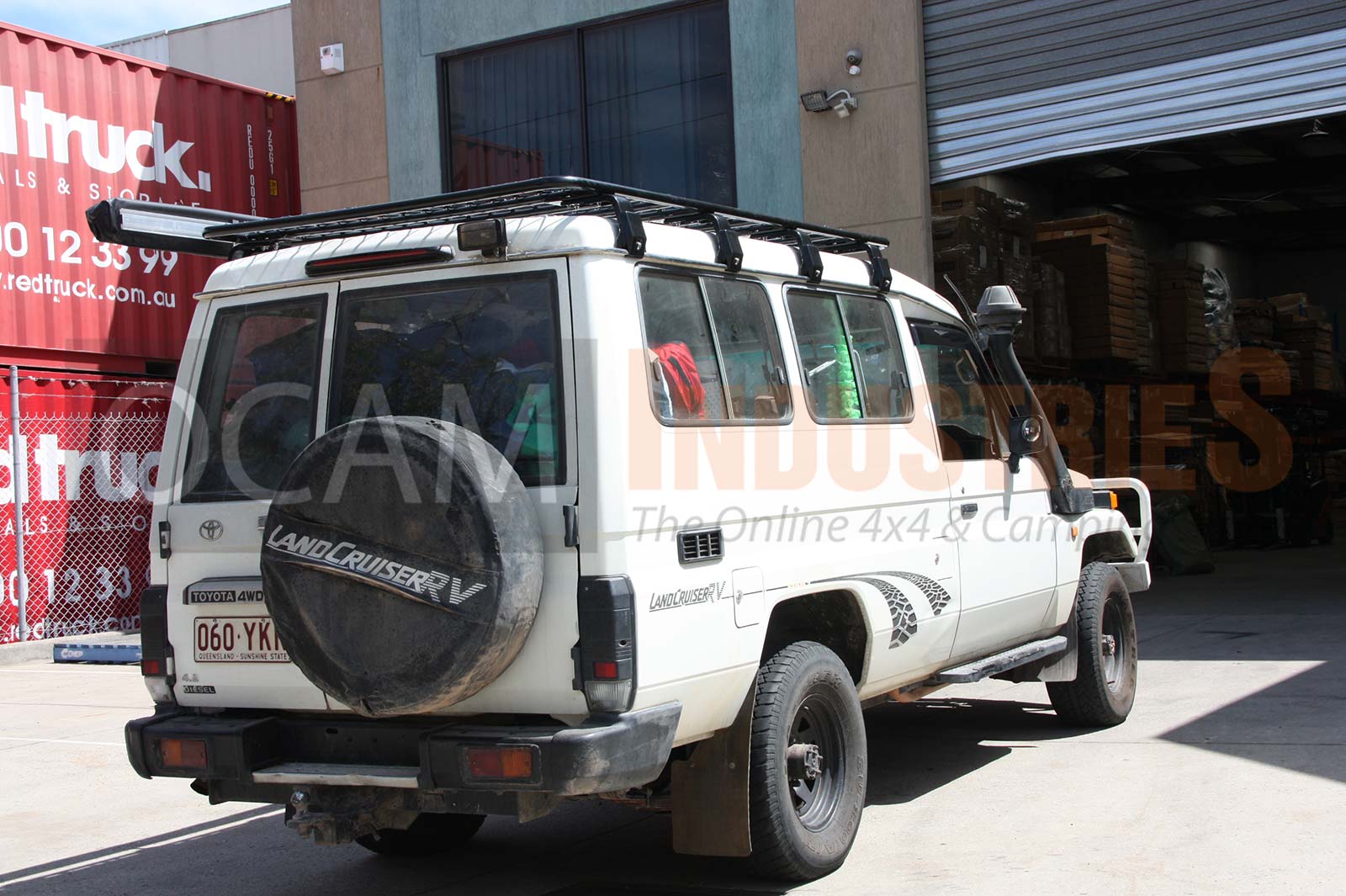 OCAM Weather Shields (2pce) - Suitable for use with Single Cab 70 75 78 Series LandCruiser PRE-2007 - Image 9