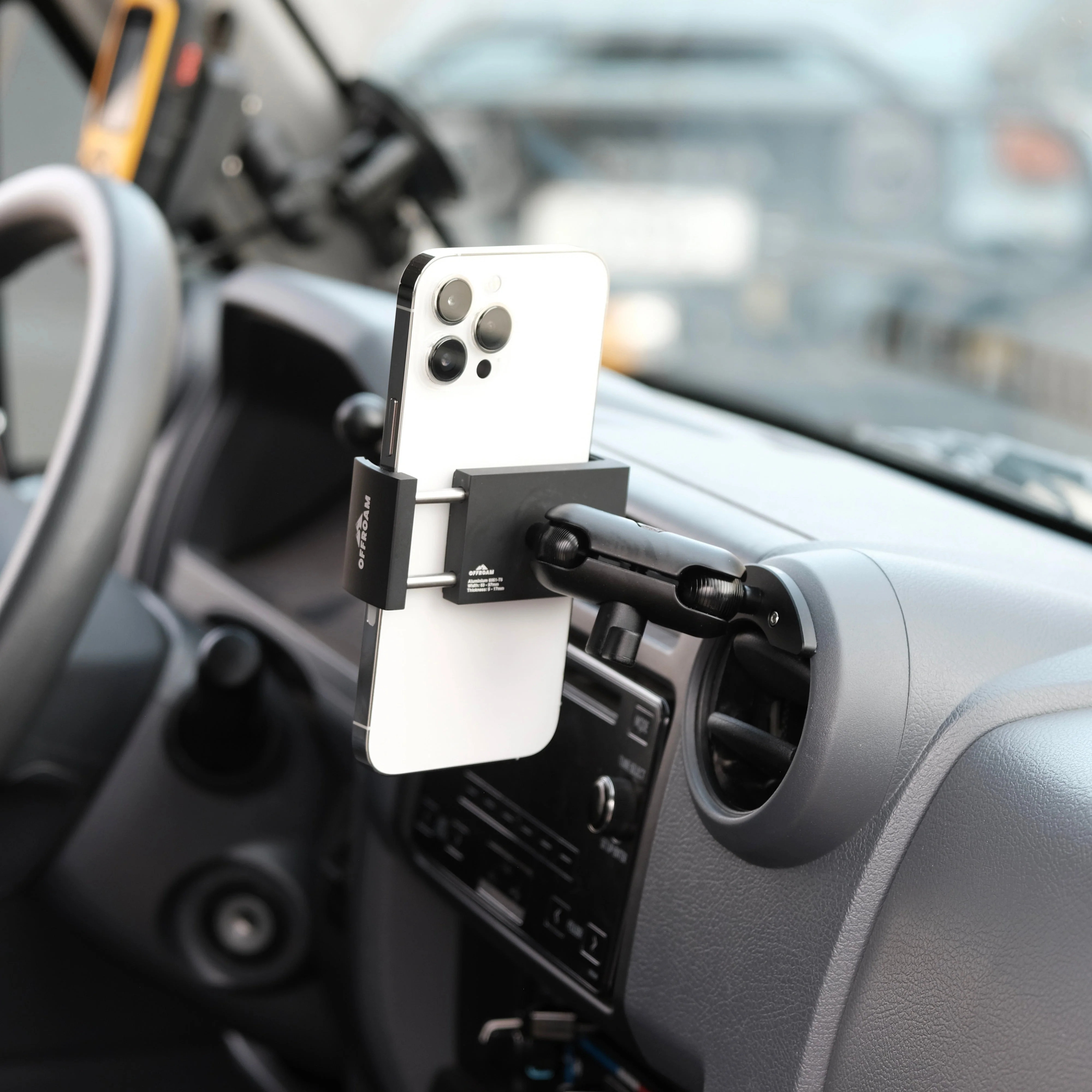 Offroam Phone Mount - Suitable for use with 70 Series LandCruiser (2009-ON) - Image 9