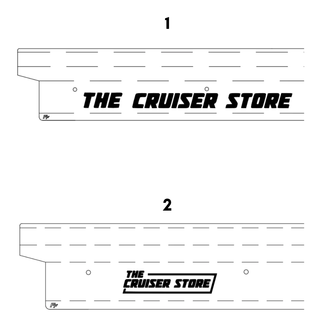 Stainless Steel Sill Trims - Suitable for use with 80 Series LandCruiser - Image 4