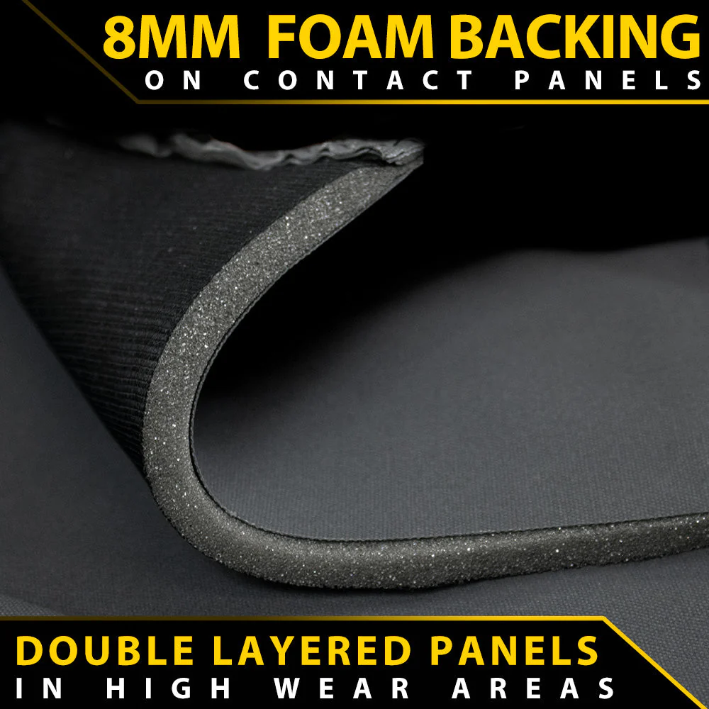 Razorback 4x4 - Toyota Landcruiser 100/105 Series - Standard - GP6 Premium Neoprene Rear Seat Covers - 100% Bench (Available) - Image 3