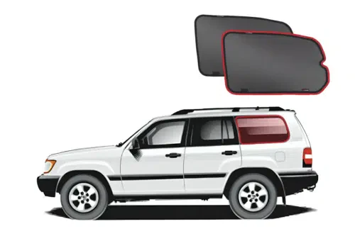 Suits Toyota LandCruiser 100/105 Series | Lexus LX Car Window Shades (J100; 1998-2007) - Image 10