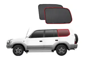 Suits Toyota LandCruiser 100/105 Series | Lexus LX Car Window Shades (J100; 1998-2007) - Image 9